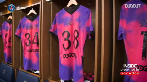 Paris Saint-Germain's win against Nice behind the scenes